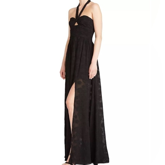 AMUR Lilyana Halter Maxi Dress - Picture 8 of 13